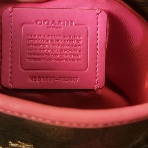 Authentic coach purse
